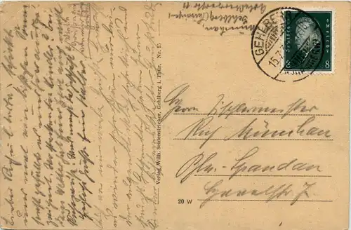 Gehlberg in Thüringen, Blick vom Moosstein -399736