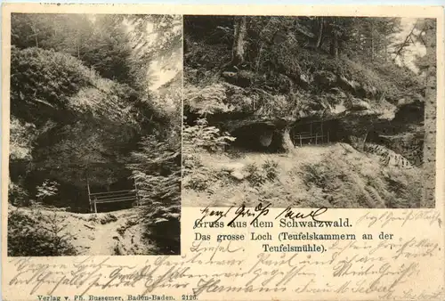 Gruss aus dem Schwarzwald, das grosse Loch -500024