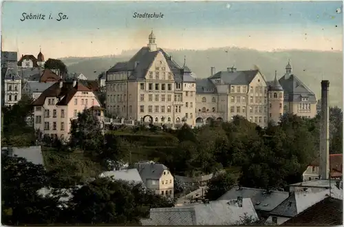 Sebnitz i. Sa., Stadtschule -381692