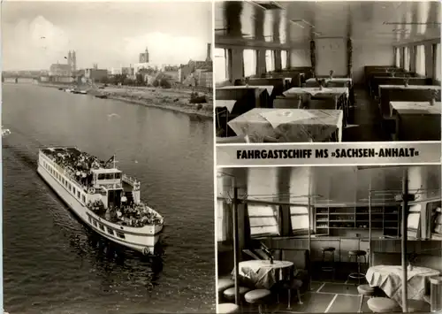 Magdeburg, Fahrgastschiff MS Sachsen-Anhalt -500644