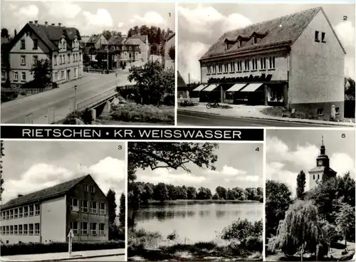 Rietschen Kr. Weisswasser Oberlausitz, div. Bilder -500222