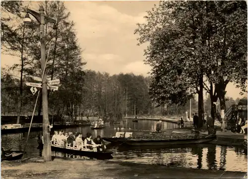 Spreewald, Lübbenau, Kahnabfahrtstelle -399864