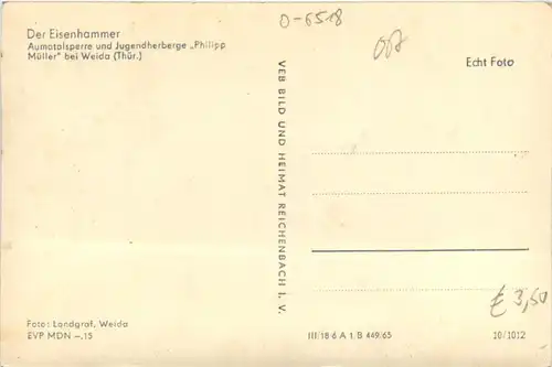 Weida/Thür., Der Eisenhamm -399946