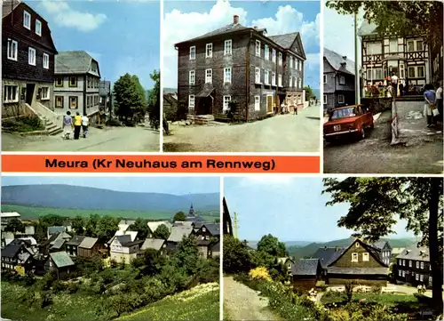 Meura Kr. Neuhaus am Rennweg, div. Bilder -500824