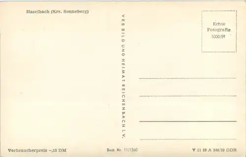 Haselbach Krs. Sonneberg -399962