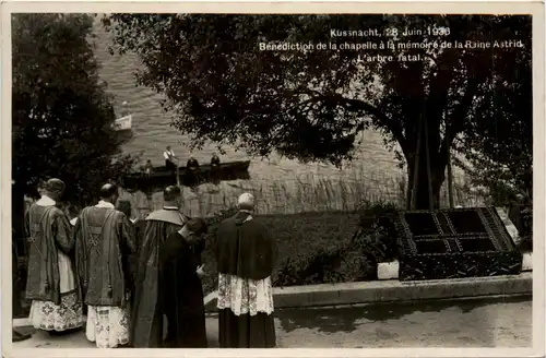 Küssnacht 1936 - Benediction de la chapelle -466104