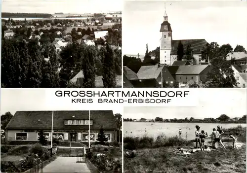 Grosshartmannsdorf Kreis Brand-Erbisdorf, div. Bilder -500674