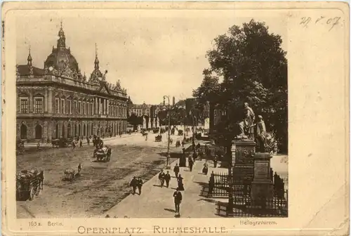 Berlin, Opernplatz, Ruhmeshalle -500332