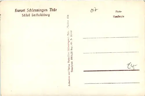 Kurort Schleusingen Thür., Schloss Bertholdsburg -399920