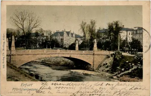 Erfurt, Pförtchenbrücke -500462
