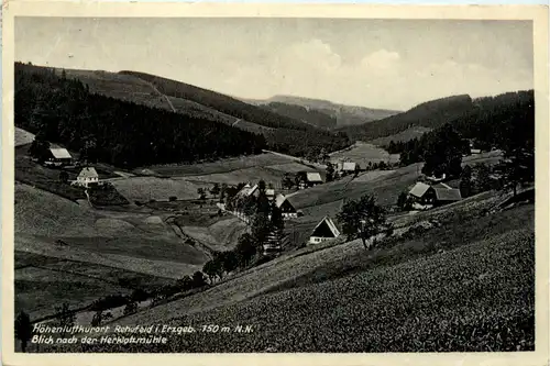 Rehefeld i. Erzgeb., Blick nach der Herklotzmühle -382536