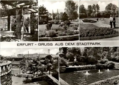 Erfurt, div. Bilder aus dem Stadtpark -500838