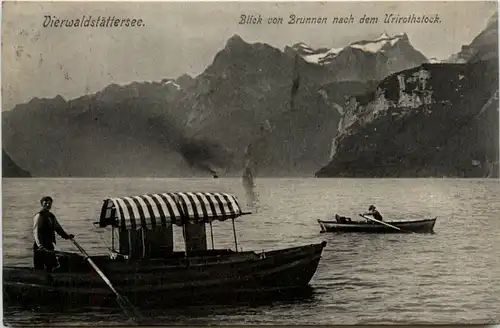 Blick von Brunnen nach dem Urirothstock -466876