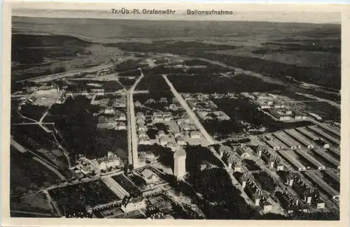 Truppen Übungsplatz Grafenwöhr - Ballonaufnahme -466896