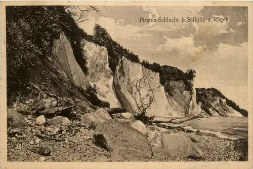 Rügen, Piraten-Schlucht b. Sassnitz -501278