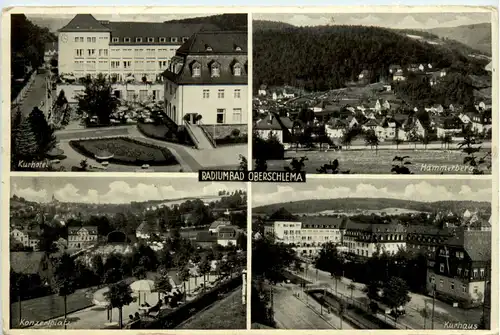 Oberschlema i. Erzgeb., Radiumbad, div. Bilder -501418