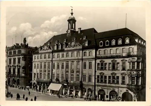 Dresden, altes Rathaus am Altmarkt -501128