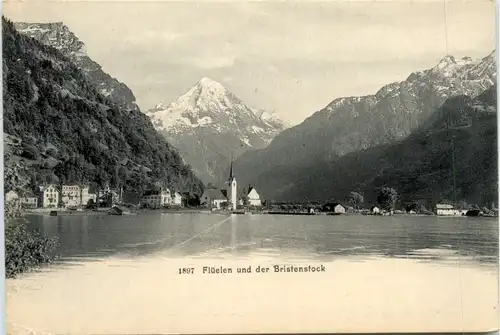 Flüelen und der Bristenstock -467094