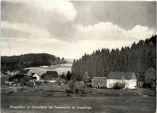 Illingmühle im Gimmlitztal bei Frauenstein -501652