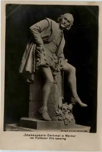 Weimar, Shakespeare-Denkmal -383196