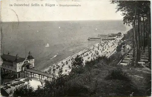 Seebad Sellin/Rügen, Strandpromenade -501316