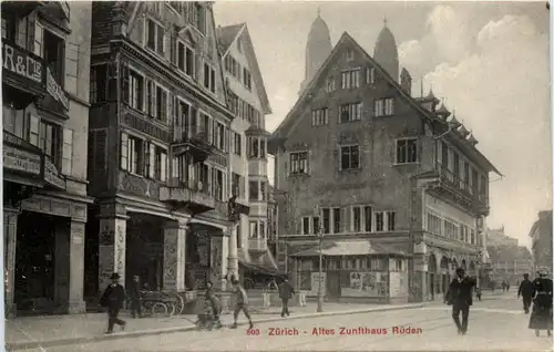Zürich - Altes Zunfthaus Rüden -467406