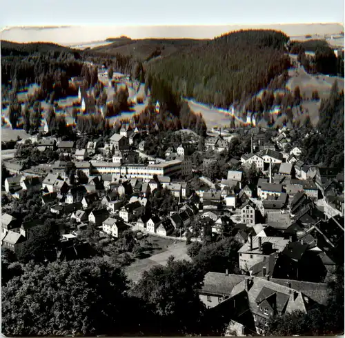 Moorbad - Lobenstein - Blick vom alten Turm -501758