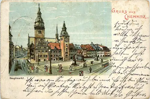Gruss aus Chemnitz, hauptmarkt -500076