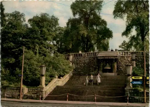 Erfurt, Aufgang zum Stadtpark -501840