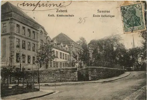 Zabern - Saverne - Knabenschule -468092