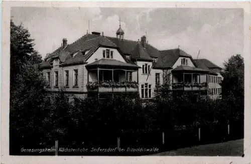 Seifersdorf bei dippoldiswalde, Genesungsheim Nächstenliebe -502428