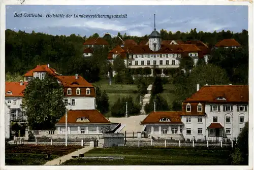 Bad Gottleuba, Heilstätte der Versicherungsanstalt -502486