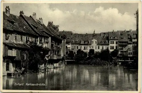 Erfurt, Rathausbrücke -502928