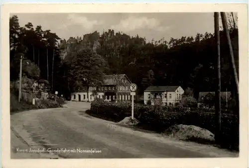 Kurort Jonsdorf, Gondelfahrt mit Nonnenfelsen -384076