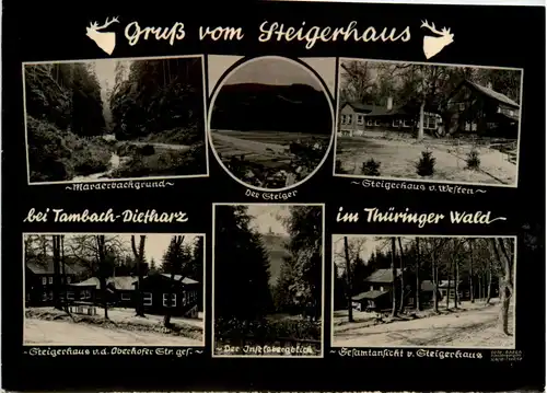 Tambach - Dietharz, div. Bilder, Gruss vom Steigerhaus -502780