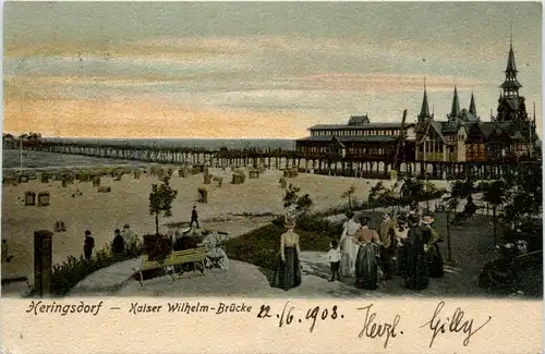 Seebad Heringsdorf, Kaiser-Wilhelm-Brücke -502544