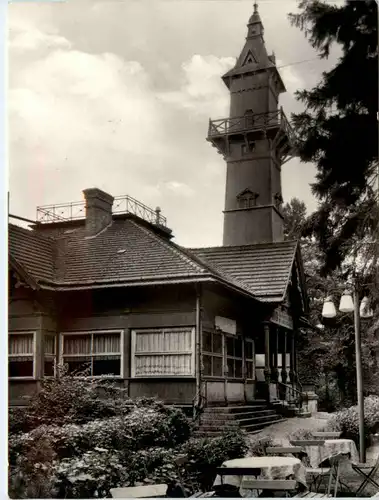 Görlitz, Waldgaststätte Weinberghaus mit Aussichtsturm -502208