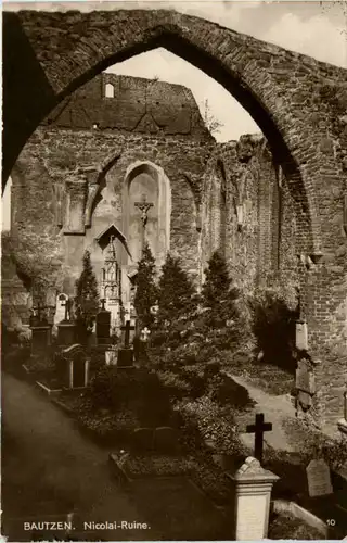 Bautzen, Nicolai-Ruine -502228