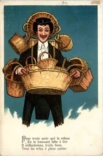 Korb Verkäufer -468866