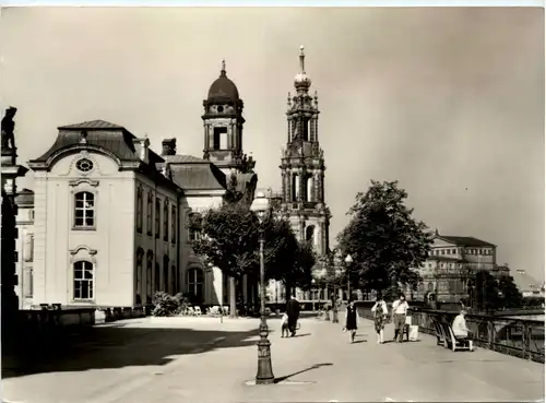 Dresden, Brühlsche Terrasse -501130