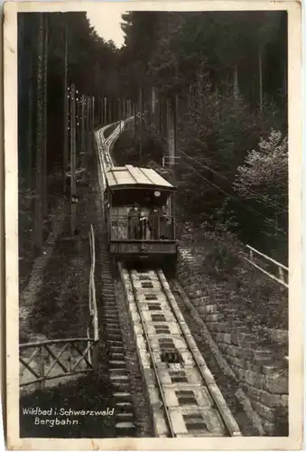 Wildbad im Schwarzwald - Bergbahn -600038