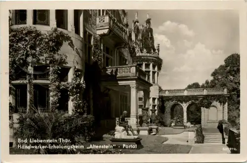 Bad Liebenstein, Erholungsheim Altenstein, Portal -502906