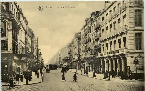 Lille - La rue Nationale -600528