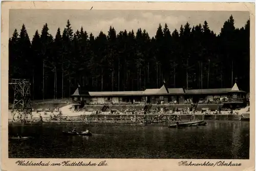 Hahnenklee im Harz, Waldseebad am Kuttelbacher See -503072