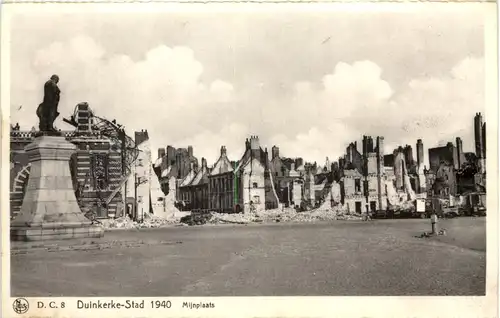 Duinkerke-Stad 1940 - Mijnplaats -600424