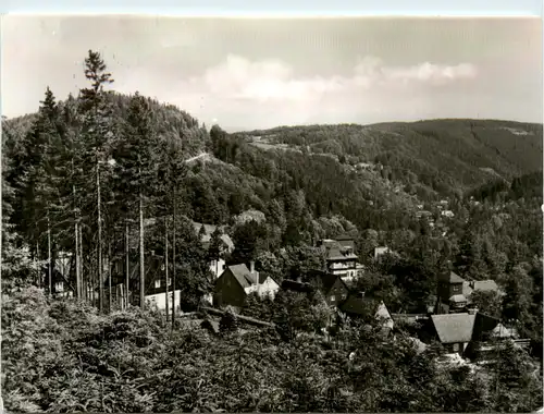 Bärenfels mit Hofelhübel und Weisseritztal mit Kipsdorf -501510