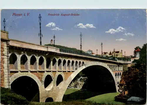Plauen, Friedrich-August-Brücke -503238