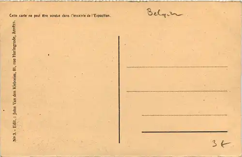 Antwerpen - Exposition Internationale 1930 -600550