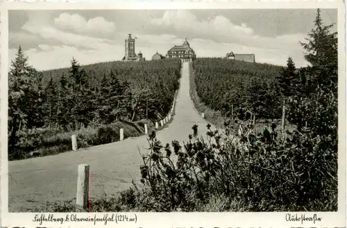 Oberwiesenthal, Fichtelberg, Autostrasse -385306