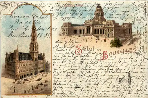 Salut de Bruxelles - Litho -600784